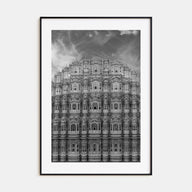 Old Palace Facade Photo B&W No 2 Poster