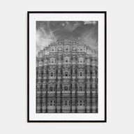 Old Palace Facade Photo B&W No 2 Poster