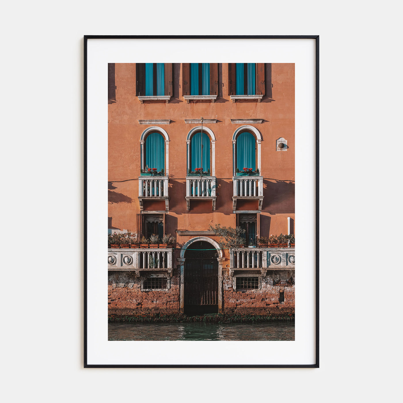 Old Palace Facade Photo Color Poster