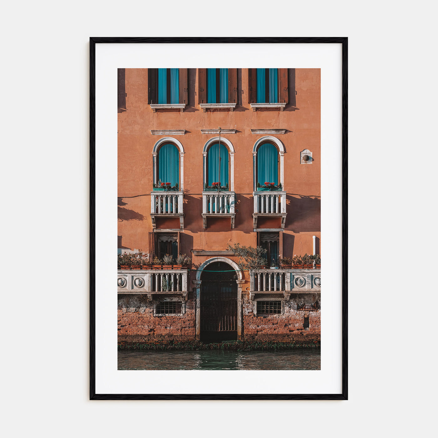 Old Palace Facade Photo Color Poster