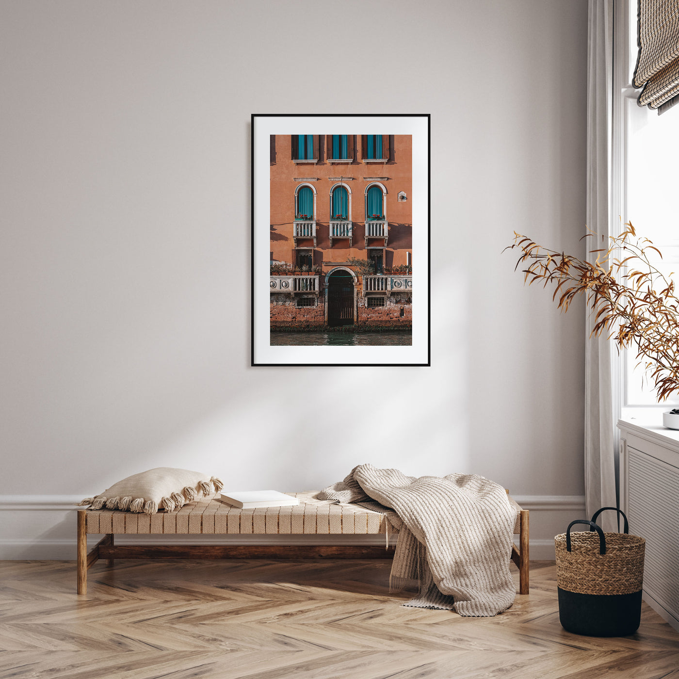 Old Palace Facade Photo Color Poster