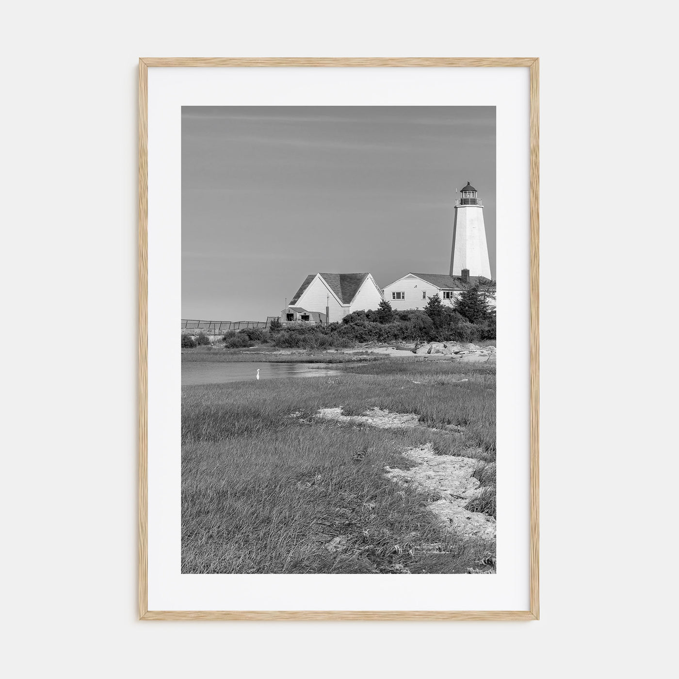 Old Saybrook Photo B&W Poster