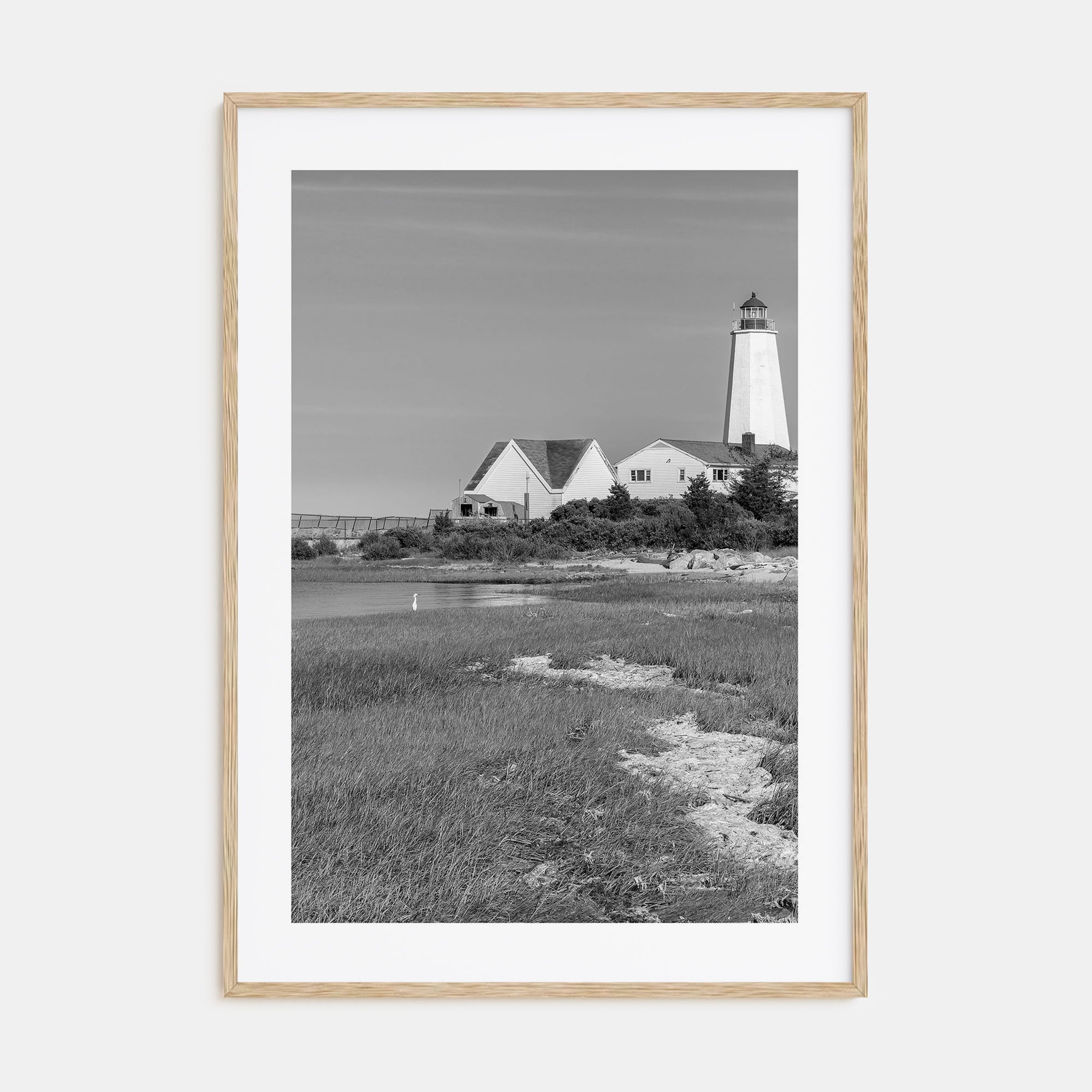 Old Saybrook Photo B&W Poster