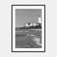 Old Saybrook Photo B&W Poster