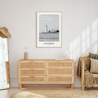 Old Saybrook Portrait B&W Poster