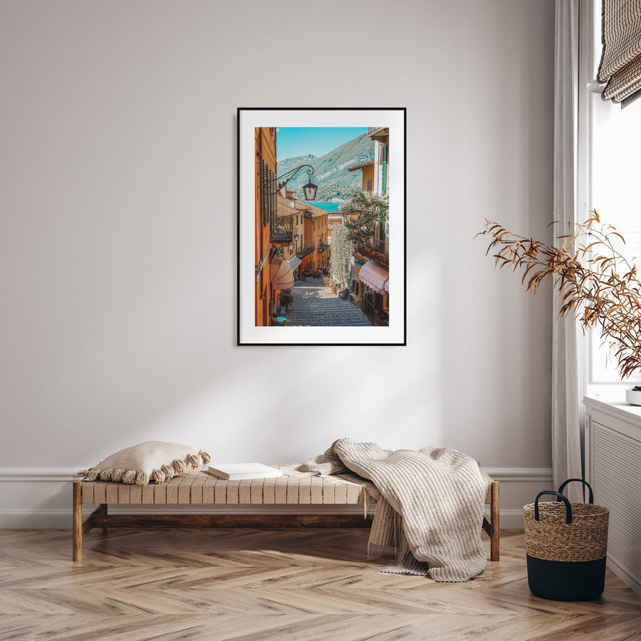 Old Town in Italy Photo Color Poster