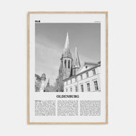 Oldenburg Travel B&W Poster