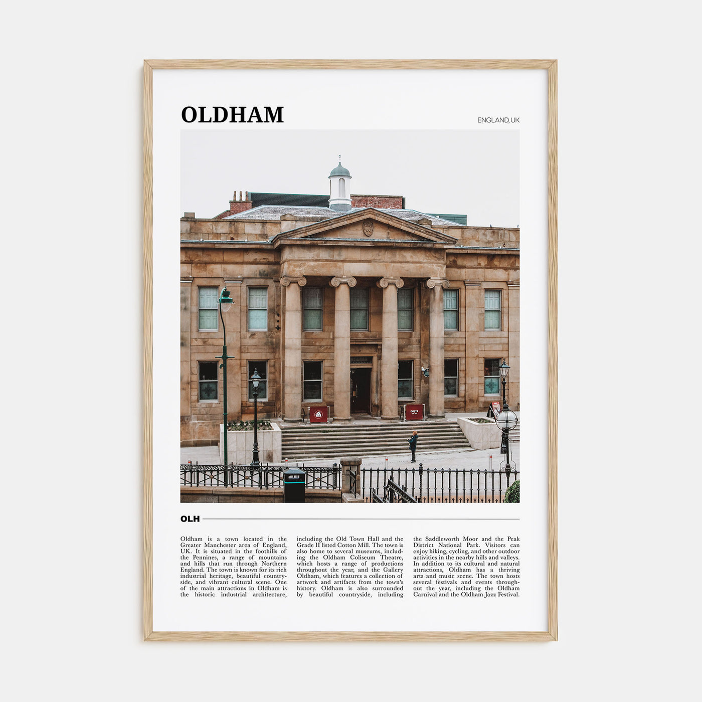 Oldham Travel Color Poster