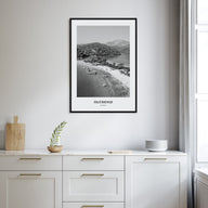 Ölüdeniz Portrait B&W Poster