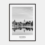 Olympia Portrait B&W No 2 Poster