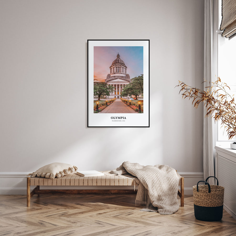Olympia Portrait Color Poster