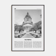 Olympia Travel B&W No 1 Poster