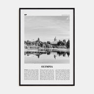 Olympia Travel B&W No 2 Poster