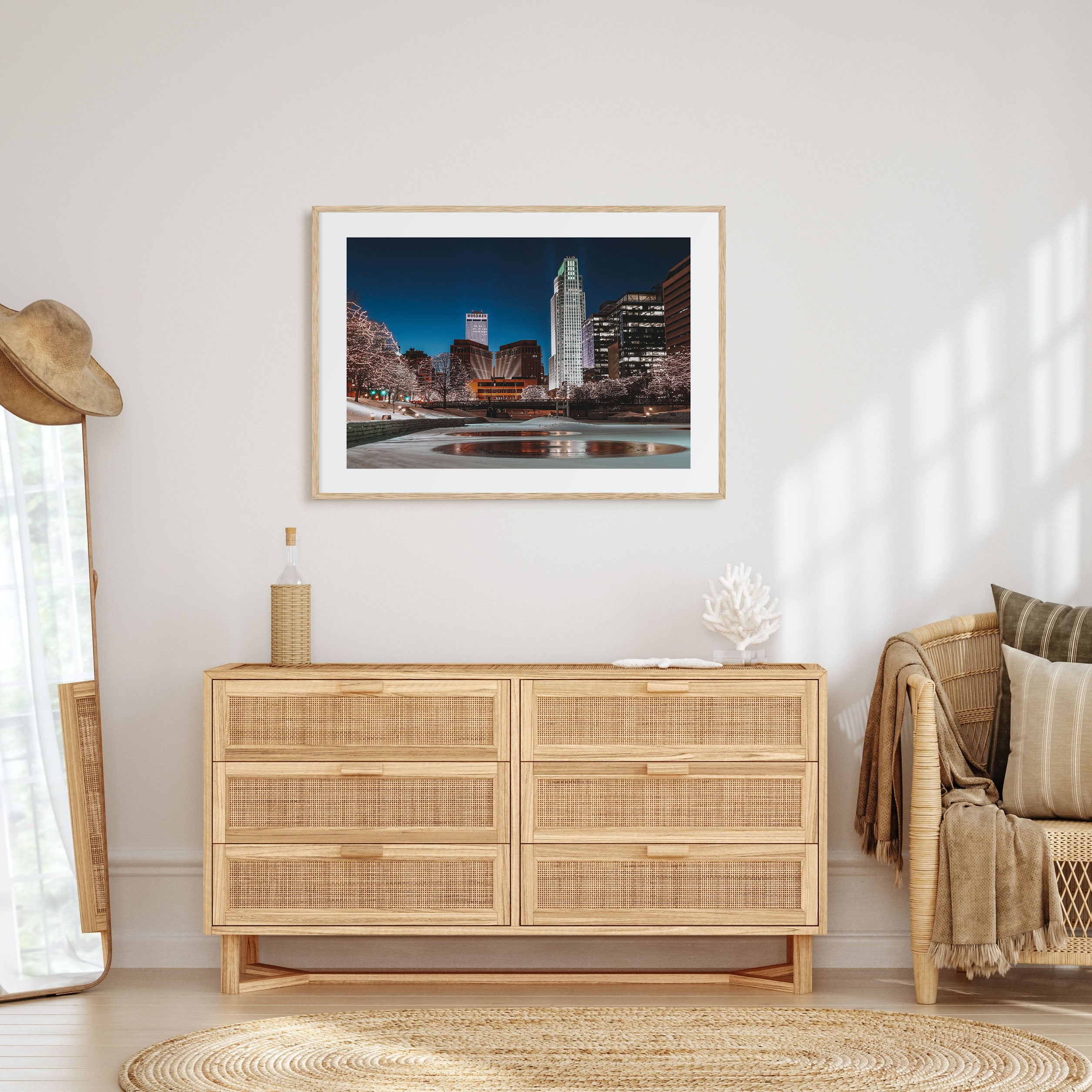 Omaha Landscape Color Poster