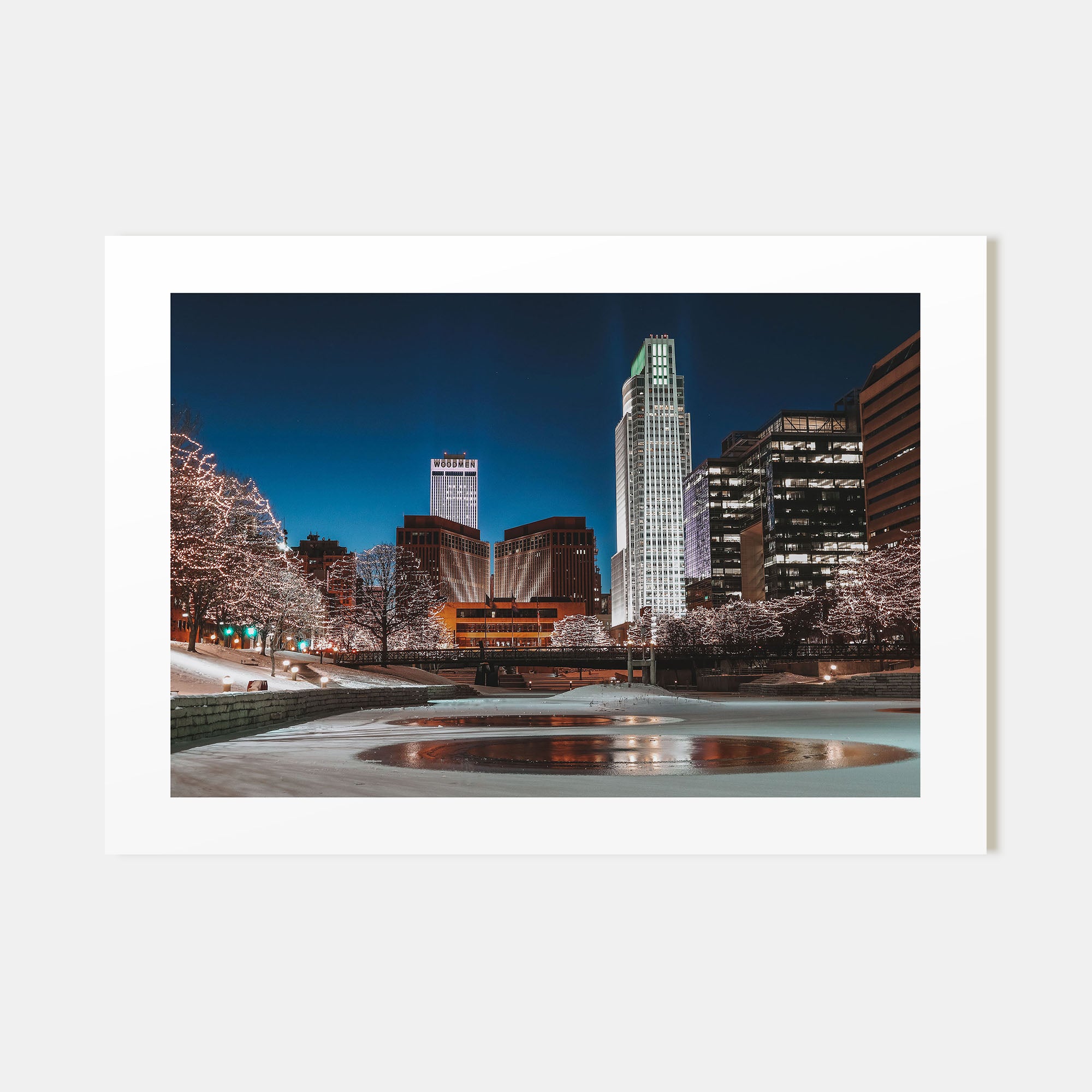 Omaha Landscape Color Poster