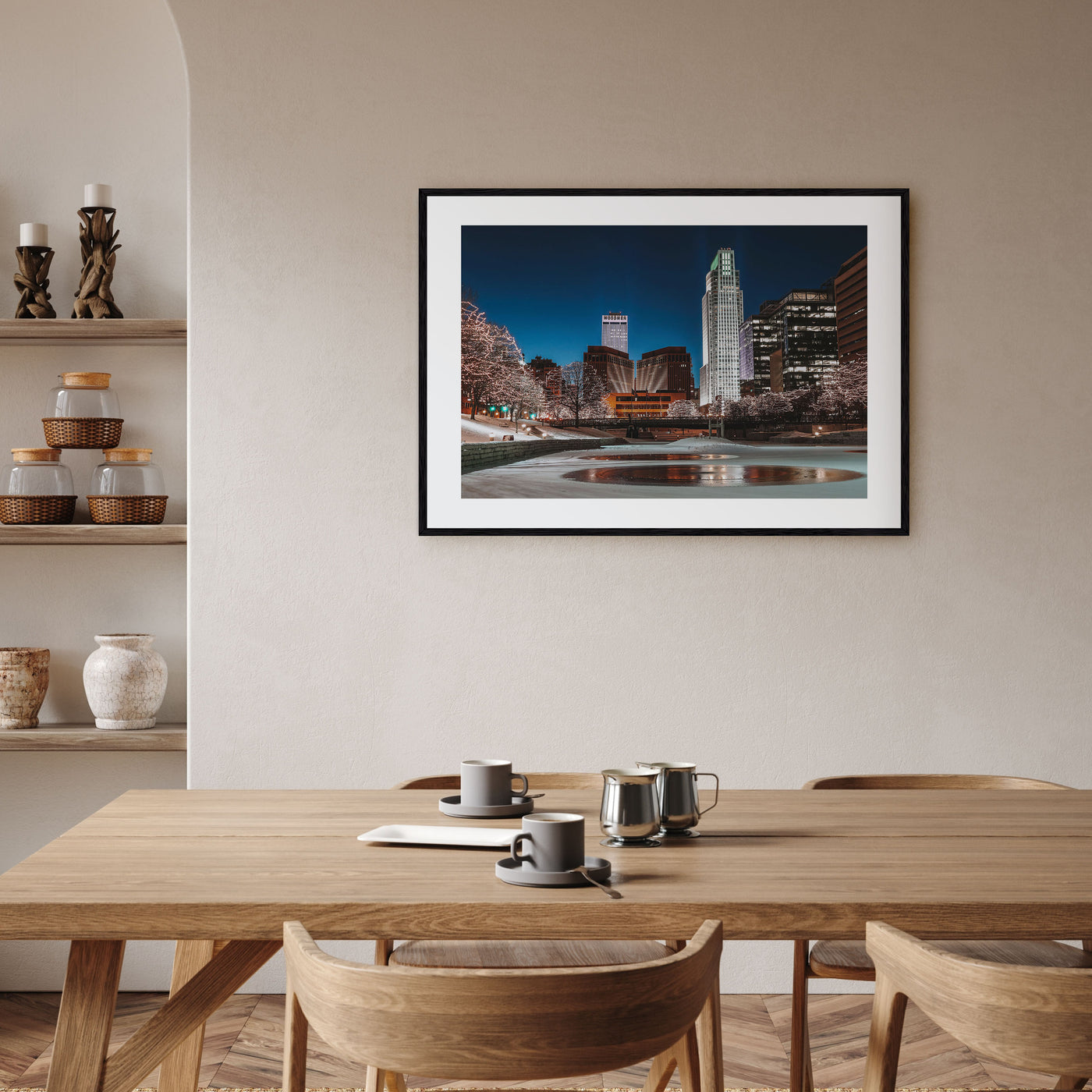 Omaha Landscape Color Poster