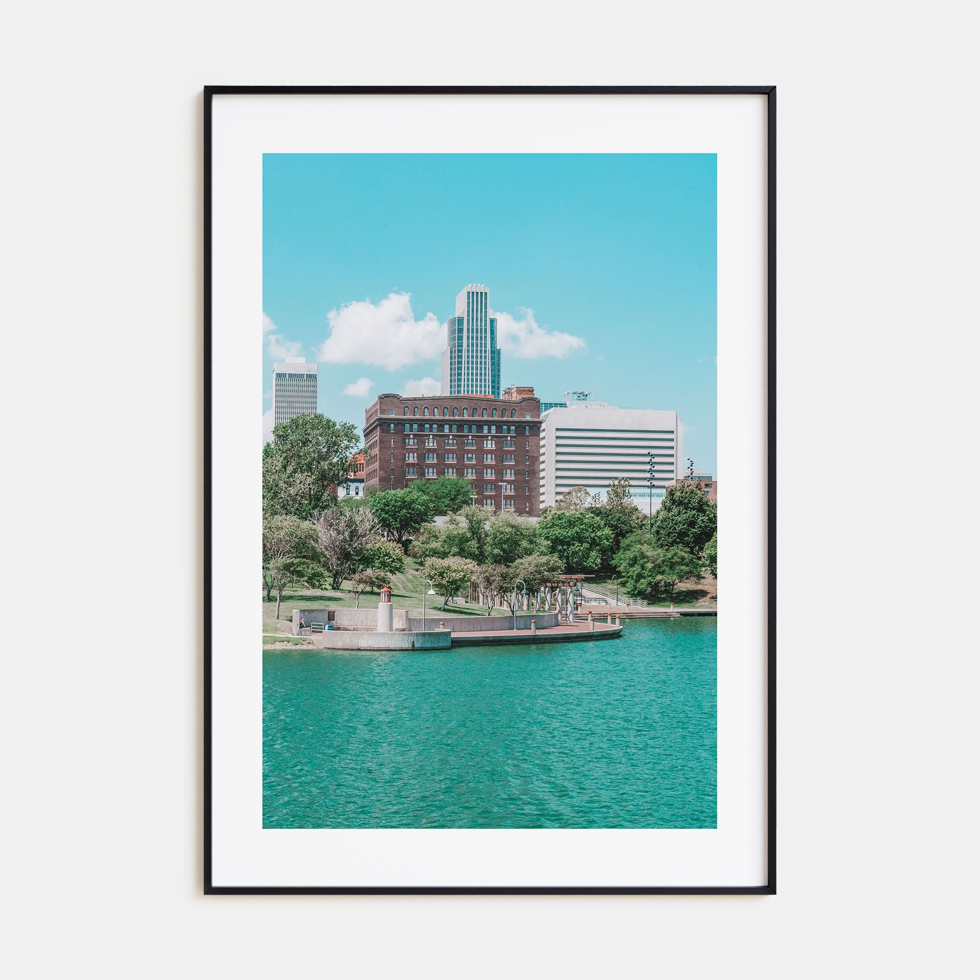 Omaha Photo Color Poster