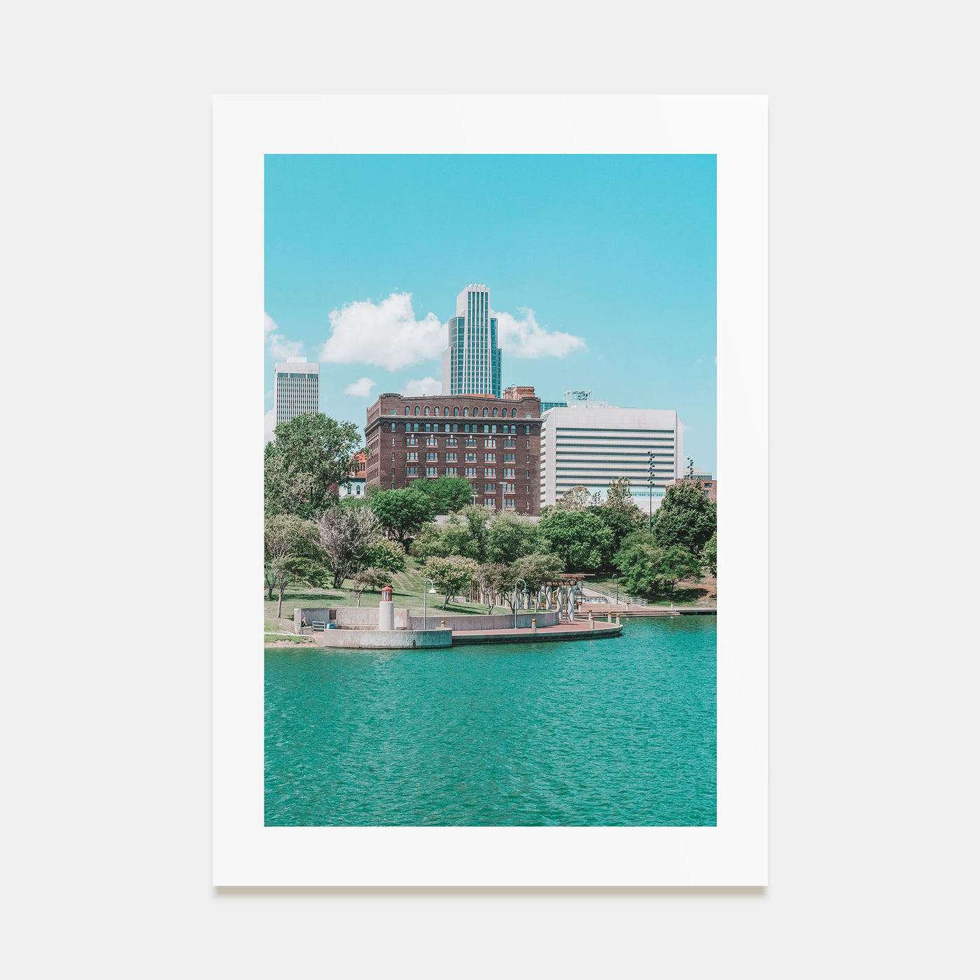 Omaha Photo Color Poster