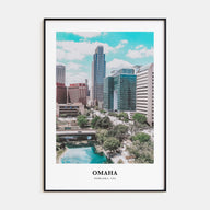 Omaha Portrait Color Poster