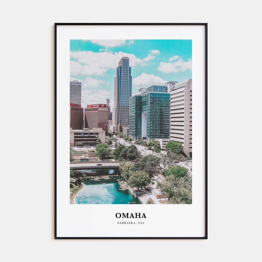 Omaha Portrait Color Poster