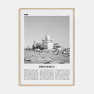 Omdurman Travel B&W Poster