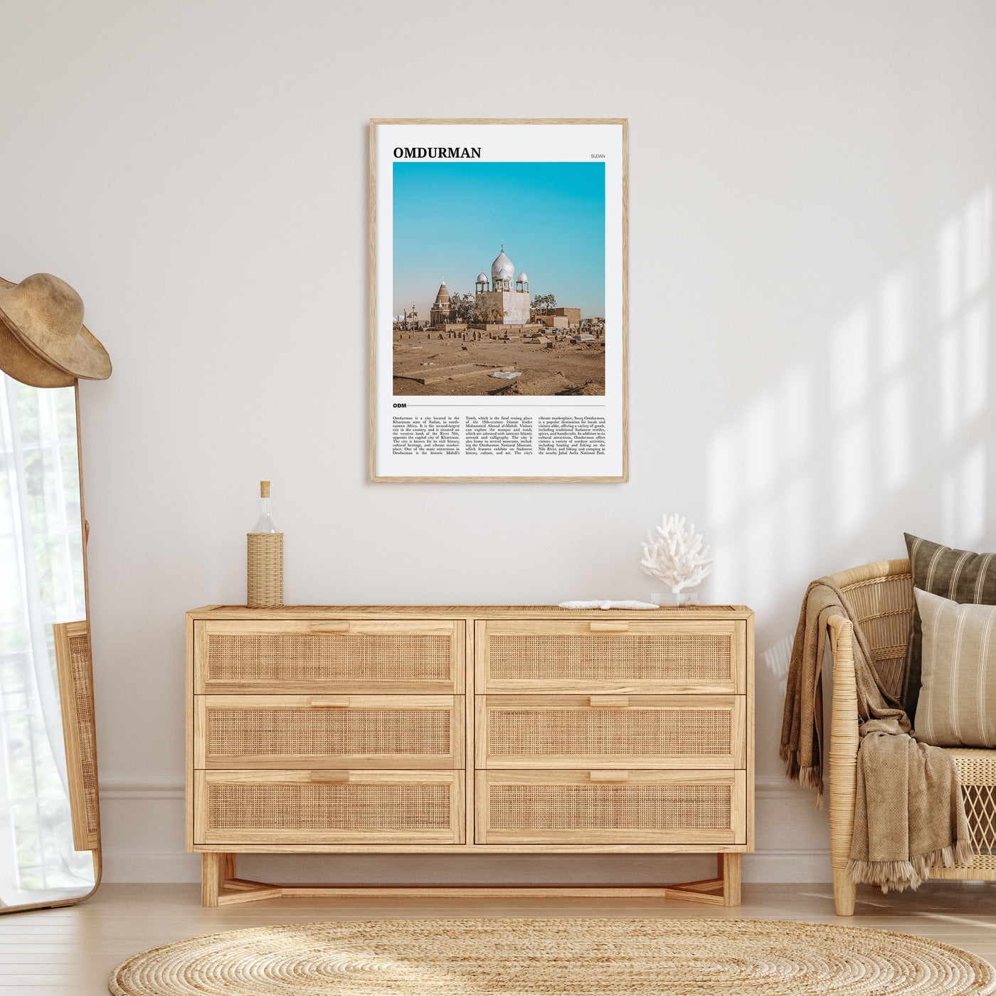 Omdurman Travel Color Poster