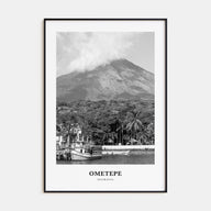 Ometepe Portrait B&W Poster