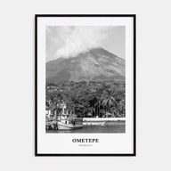 Ometepe Portrait B&W Poster