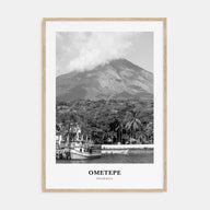 Ometepe Portrait B&W Poster