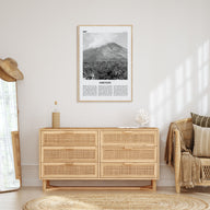 Ometepe Travel B&W Poster