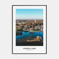 Oneida Lake Portrait Color Poster