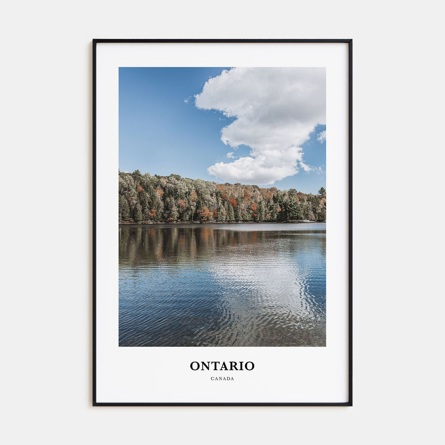 Ontario Portrait Color Poster