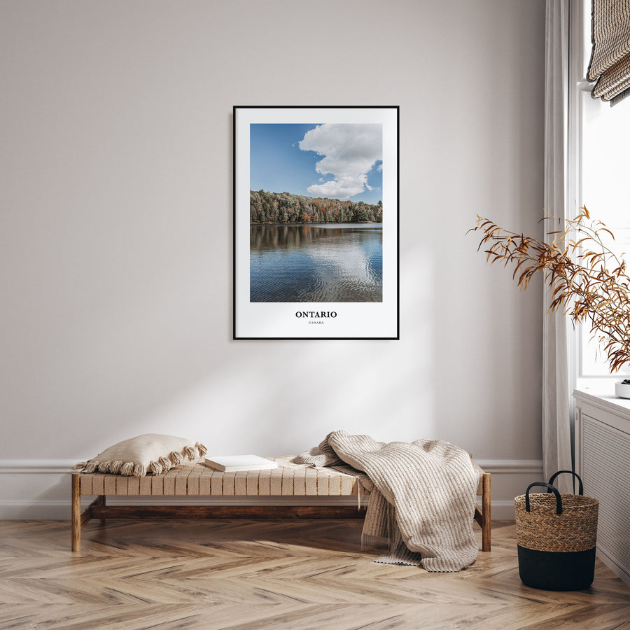 Ontario Portrait Color Poster