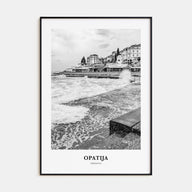 Opatija Portrait B&W Poster