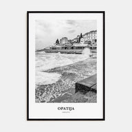Opatija Portrait B&W Poster