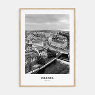 Oradea Portrait B&W Poster