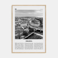 Oradea Travel B&W Poster