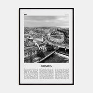 Oradea Travel B&W Poster