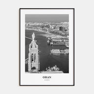 Oran Portrait B&W Poster