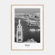 Oran Portrait B&W Poster