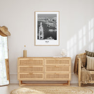 Oran Portrait B&W Poster