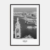 Oran Portrait B&W Poster