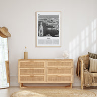 Oran Travel B&W Poster