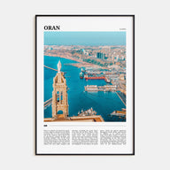 Oran Travel Color Poster