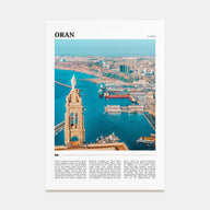 Oran Travel Color Poster