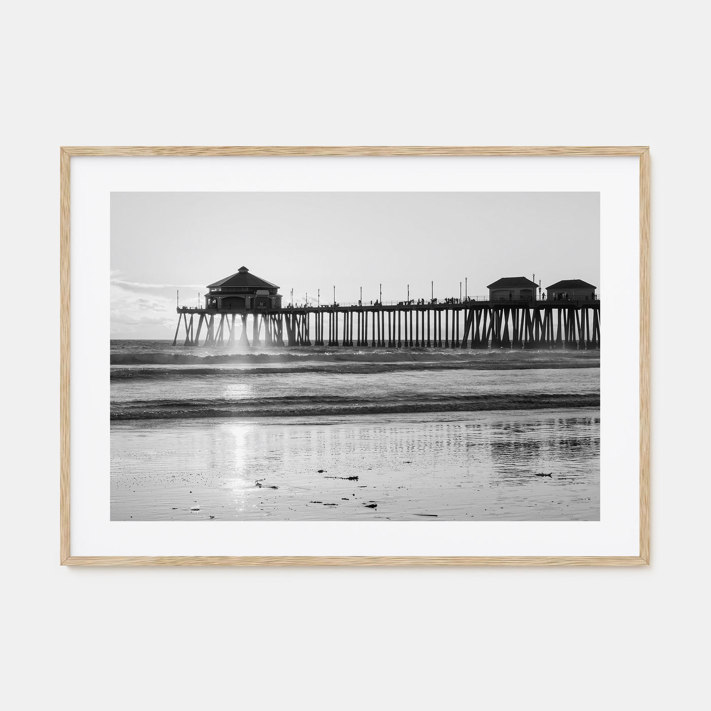 Orange County Landscape B&W Poster