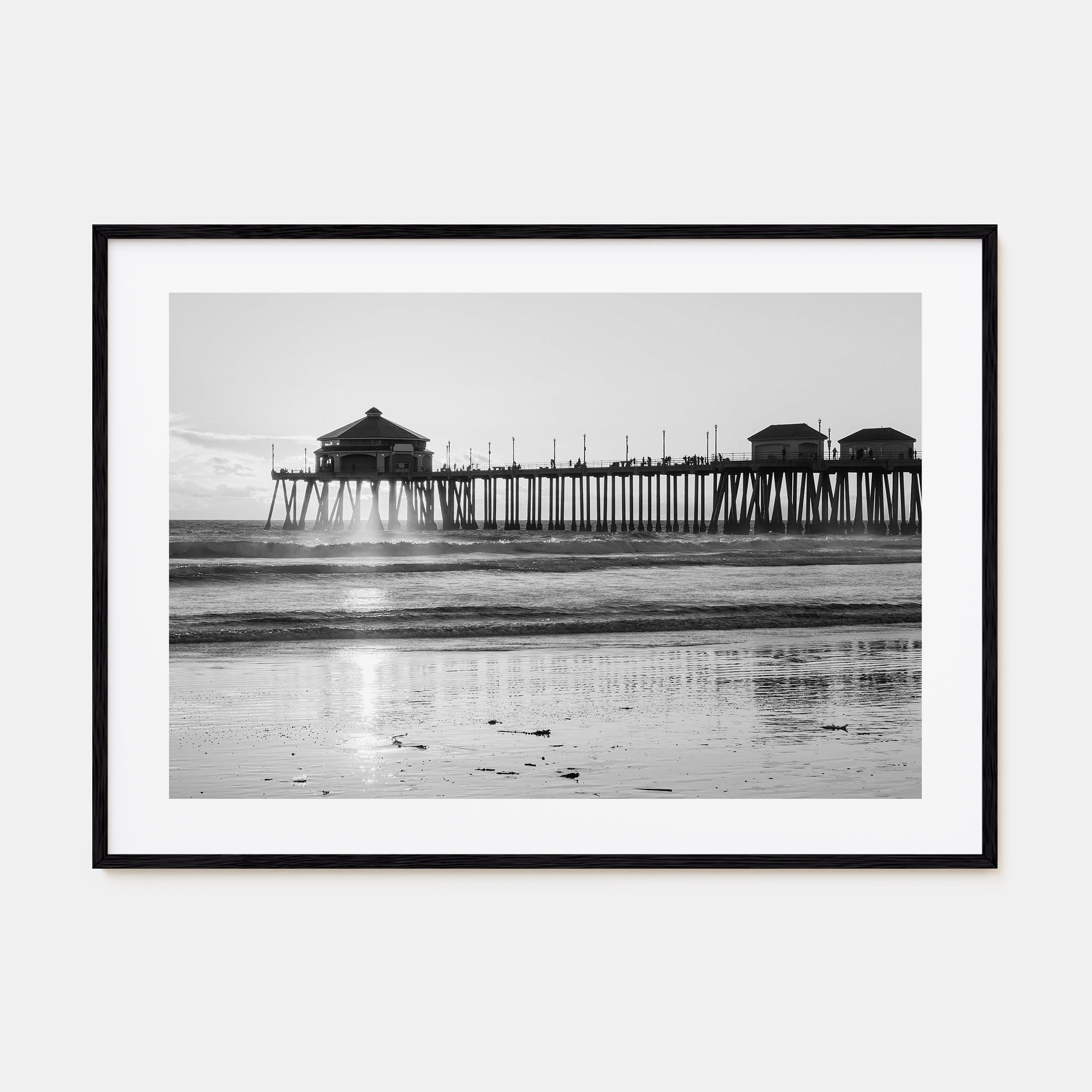 Orange County Landscape B&W Poster
