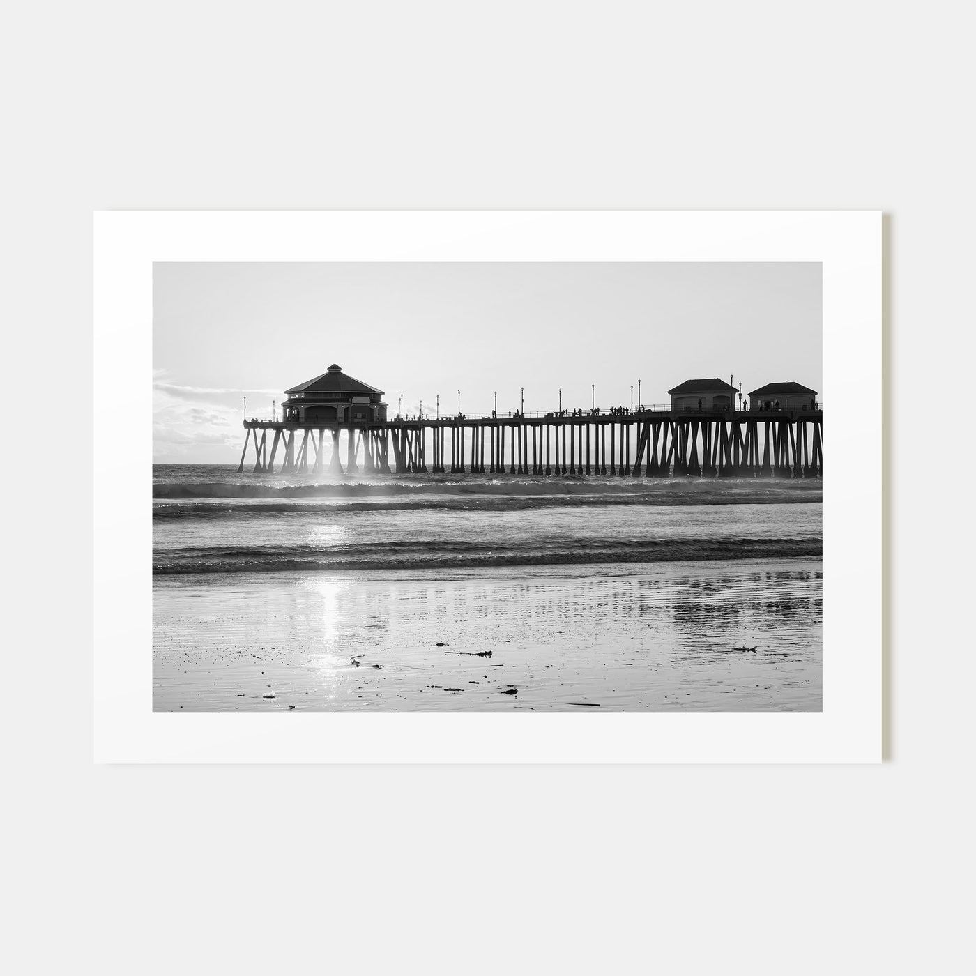 Orange County Landscape B&W Poster