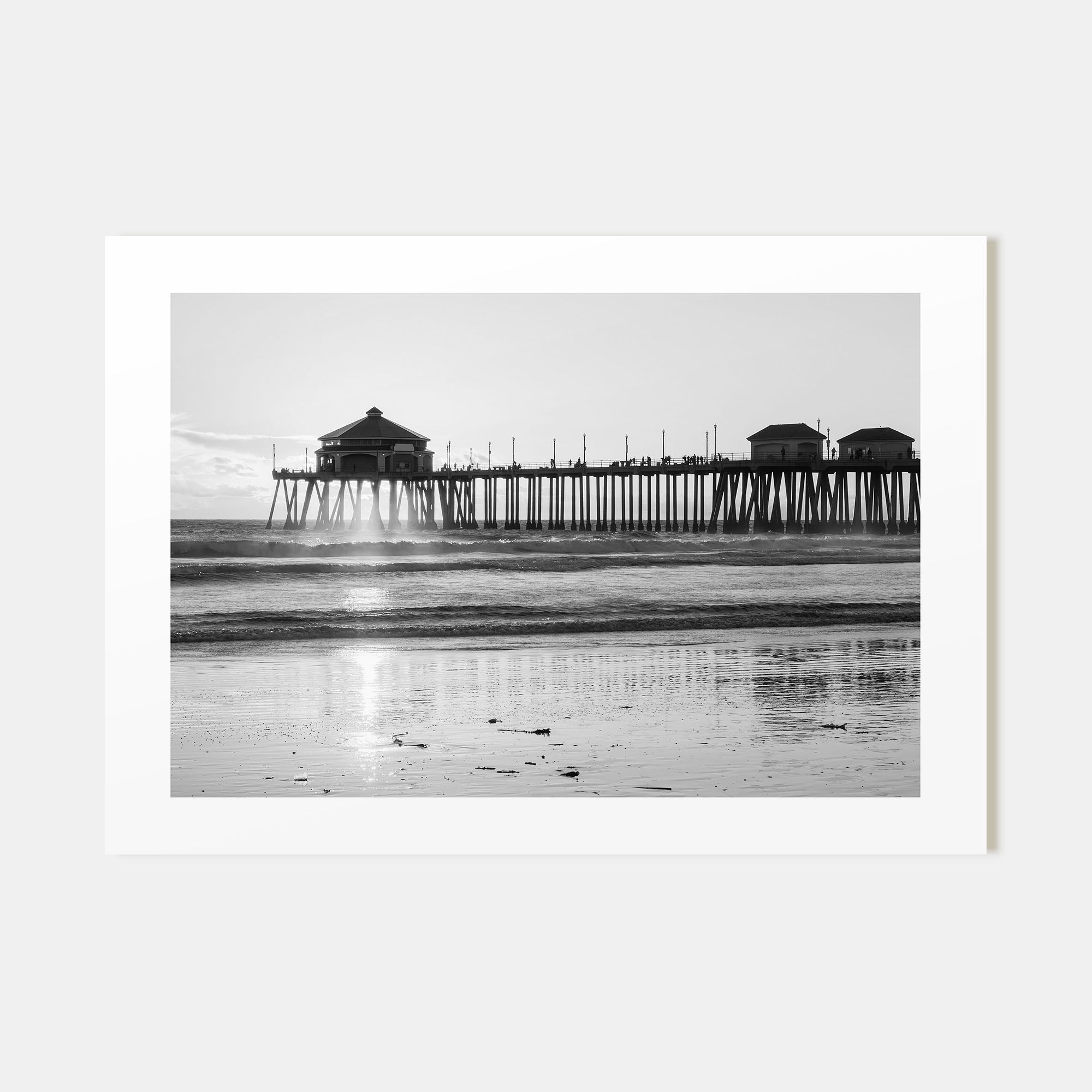 Orange County Landscape B&W Poster