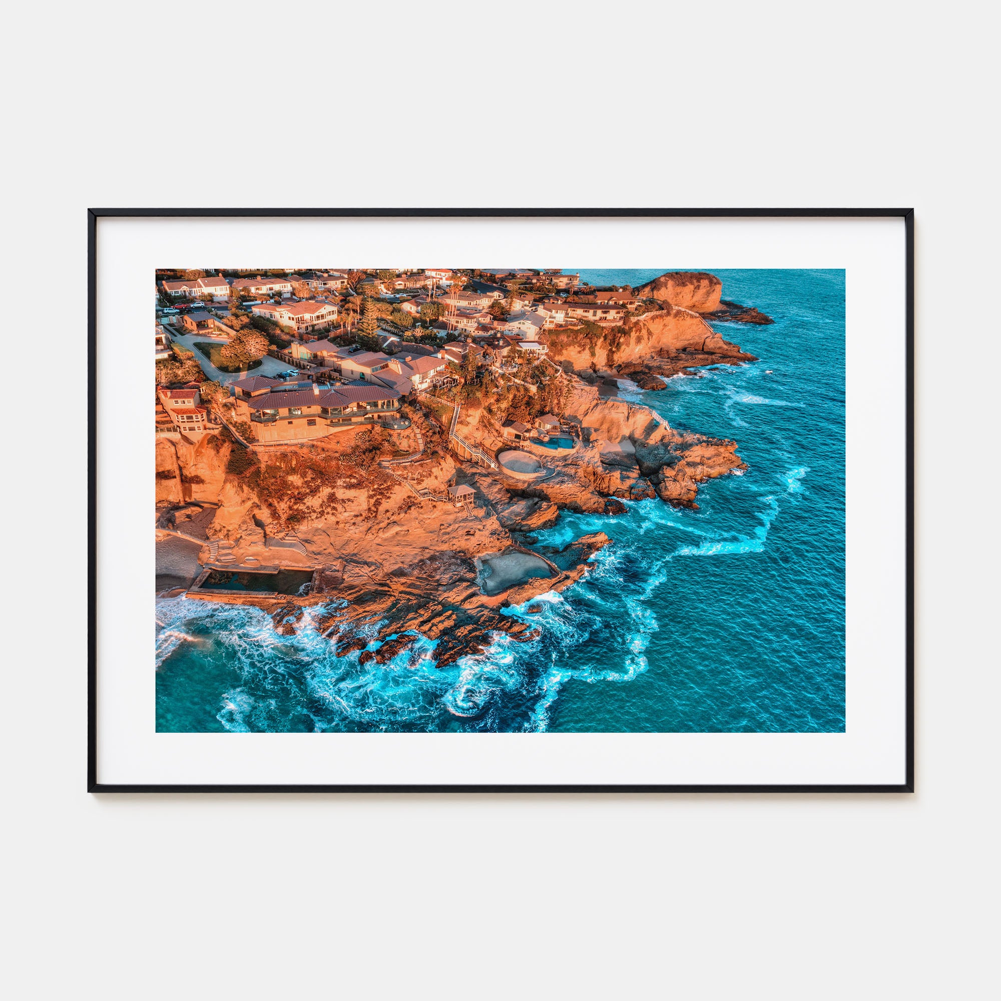 Orange County Landscape Color Poster